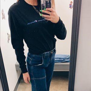 champion long sleeve graphic tee